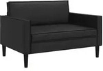 vidaXL XXL-Sessel Schwarz Kunstleder