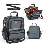VEVOR Werkzeugtasche 33,5x23x39cm, Aufbewahrungstasche mit 24 Innen- & 10
