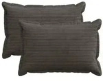 vidaXL Kissenbezug 2 stk. HOUTEN Anthrazit 50 x 70 cm Cord