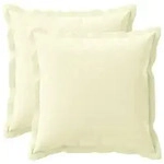 vidaXL Kissenbezug 2 stk. HOUTEN Creme 30 x 30 cm Polyester