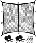 FreeTec Gep&auml;cknetz 120x120cm [Dehnbar bis 210x210cm], Hochelastisches...