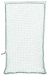 vidaXL Anh&auml;ngernetz mit Gummiseil Gr&uuml;n 5x3 m PP