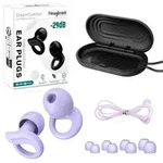 Hearprotek Ohrenst&ouml;psel zum Schlafen, 29dB Silikon-L&auml;rmschutzst&ouml;psel 1 Paar,