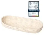Neustanlo | G&auml;rk&ouml;rbchen Oval | Peddigrohr | 47x17 cm | 2 kg Teig | ideal f&uuml;r