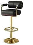 Vigosit Barhocker Set H&ouml;henverstellbar, Barstuhl mit Lehne & Armlehne, 360&deg;