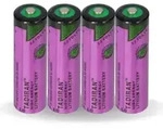4x Tadiran Lithium 3,6V Batterie SL 760/S AA - Zelle LiSOCl2 2200mAh