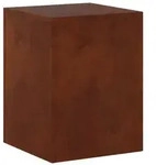 vidaXL Pflanzenst&auml;nder Rostoptik 30 x 30 x 40 cm Wetterfeststahl