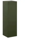 vidaXL Pflanzenst&auml;nder Olivgr&uuml;n 30 x 30 x 100 cm Wetterfeststahl