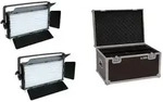 EUROLITE Set 2x LED PLL-480 CW/WW Panel + Case