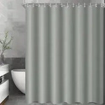 Duschvorhang 300x180cm Grau Multi 193 H180 x B300 cm (1er Pack)