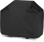 Grillabdeckung Wasserdicht Gasgrill Oxford Schwarz Abdeckhaube 145CM