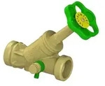 Schl&ouml;sser Armaturen JS FREISTROMVENTIL, AUSSENG.MULTI M.ENTL.,ST.SP.,DN25,AG1...