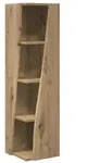 vidaXL Eckschrank Artisan-Eiche 27,5x27x102cm Holzwerkstoff