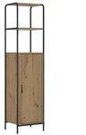vidaXL Highboard Artisan-Eiche 40 x 33 x 161 cm Holzwerkstoff