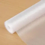 Regaleinlage 61 cm x 6,1 m transparent gerippt EVA BPA-frei