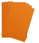 Clairefontaine Maya Bastelkarton 50x70cm 185g 25 Bogen - Clementine 975466C