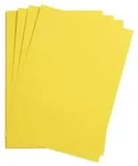 Clairefontaine Maya Fotokarton 50x70cm 270g 125 Bogen - Zitronengelb| 397254C