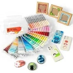 Woomer Acrylmarker 120 Farben Automatische Tintenabgabe | Leicht korrigierbar,...