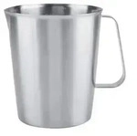 2000 Ml Messbecher aus Edelstahl, Messbecher mit Griff f&uuml;r Latte Art