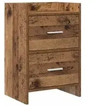 vidaXL Nachttische Altholz 40 x 30 x 60 cm Holzwerkstoff