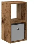 vidaXL Nachttisch Altholz 25,5 x 22 x 49,5 cm Holzwerkstoff