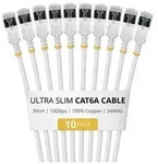 StarTech.com Startech - Patch-Kabel - RJ-45 (M) zu RJ-45 (M)30 cm - 3.7 mm -