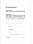 Streu-Kontrollbuch A5 24 Seiten kartoniert