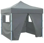 vidaXL Party-Zelt Anthrazit 291 x 291 x 315 cm Oxford-Stoff