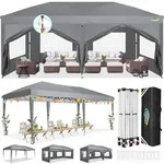 COBIZI Pavillon 3x6 Faltpavillon Wasserdicht Stabil Winterfest Faltbar...