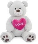MorisMos 130cm riesen teddys mit Herz- i Love You, gro&szlig;er teddyb&auml;r XXL...