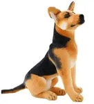 Realistischer Hund, Stofftier, Spielzeug, Bezaubernd, Pl&uuml;Schhund Stehend...