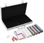 vidaXL Pokerchips-Set 300 Stk. 4 g