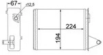 Mahle AH214000S W&auml;rmetauscher, Innenraumheizung