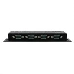 EXSYS EX-6114-2PoE Ethernet zu Seriell 4 x RS-232 mit 9 Pin Stecker PoE
