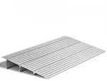 T&uuml;rschwellenrampe, 423x864x87 mm, Rollstuhlrampe aus Aluminiumlegierung mit...