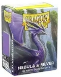 Dragon Shield: Matt &ndash; Dual Nebula & Silber (100 St&uuml;ck)