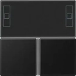 Jung KNX-Tastensatz A4093TSASWM