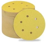 Schleifpapier Klett 150mm 6 L&ouml;cher 50 St&uuml;ck 60 K&ouml;rnung