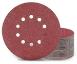 Schleifscheiben 225mm Klett P60 10 Loch Rot 50 St&uuml;ck P60 50.0