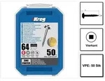 KREG Pocket-Hole Linsenkopfschraube 64 mm 50 Stk ( SML-C250-50 ) Vierkantantrieb