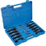 10 tlg magnetisches Torx-Schraubendreher-Set, schwarz lackierte Spitze mit