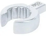 Einsteck-Ringschl&uuml;ssel - offen - Schl&uuml;sselweite 22 mm - Aufnahme 9 x 12 mm