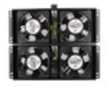 Extralink 4 WAY FAN UNIT WITH 2M EU PLUG Kabel & Adapter