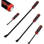 Brecheisen-Set 4-teilig 20-61 cm mit Schlagkappen