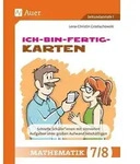 Ich-bin-fertig-Karten Mathematik Klassen 7-8