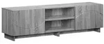 vidaXL TV-St&auml;nder 140 x 34.5 x 40 cm Sonoma-Grau Holzwerkstoff