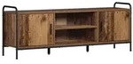 vidaXL TV-Schrank 133 x 33 x 50 cm Altholz Holzwerkstoff