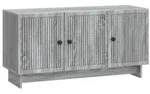 vidaXL TV-Schr&auml;nk Graues Sonoma 99 x 34,5 x 50 cm Holzwerkstoff