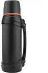 Thermosflasche Edelstahl Doppelwand Hei&szlig; Kalt 24h 2500 ml Schwarz