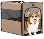 Petsfit Hundebox faltbar f&uuml;r zuhause Hundetransportbox Faltbare Hundebox Auto